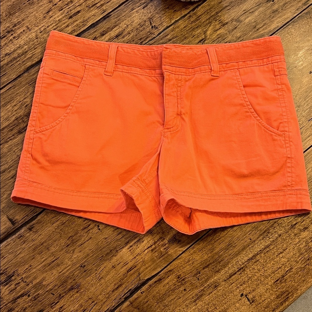 Athleta Salmon Color Shorts.  Size 4